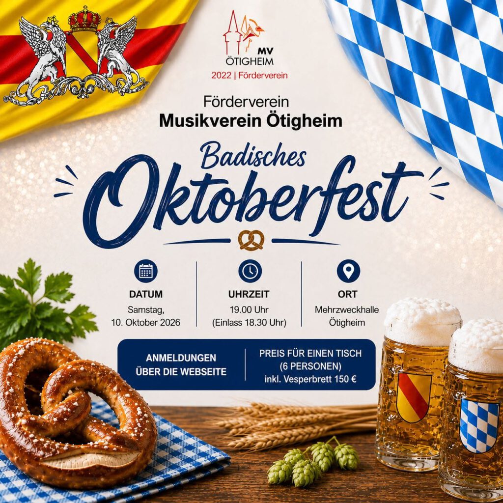 Badisch-Bayrisches Oktoberfest 2026