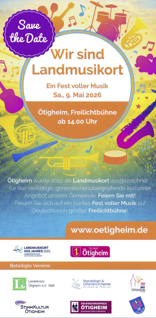 "Wir sind Landmusikort" - Ein Fest voller Musik | Auftritt @ Freilichtbühne