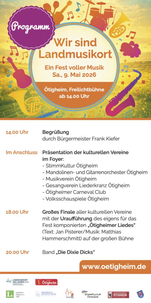 "Wir sind Landmusikort" - Ein Fest voller Musik | Auftritt @ Freilichtbühne